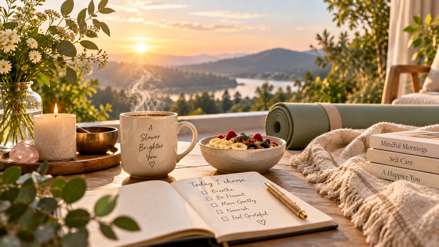 Five rituals to begin a slower morning